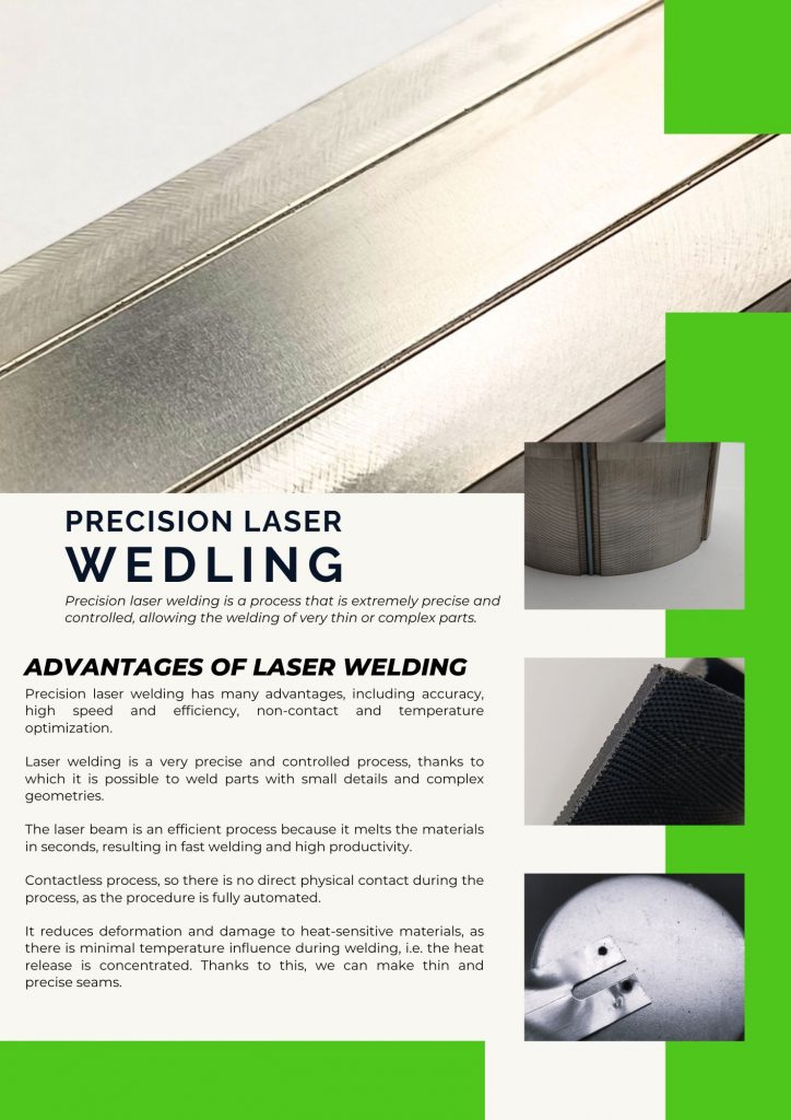 precision laser welding